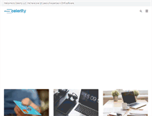 Tablet Screenshot of celerityllc.net